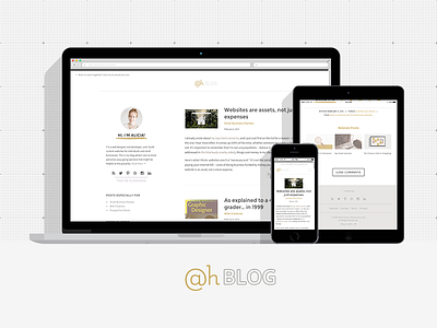 Alicia Hurst - Blog blog design development responsive