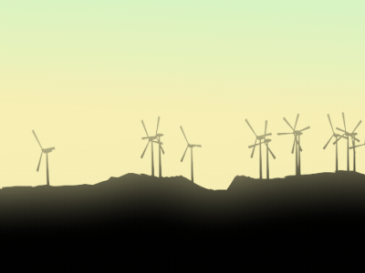 Contrast daily gif 3d after effects c4d cool daily gif loop renewable school turbine warm windmill
