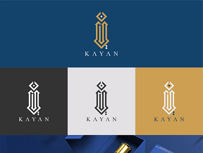 Kayan Logo arab arabic branding calligraphy design flat logo logotype typogaphy typography