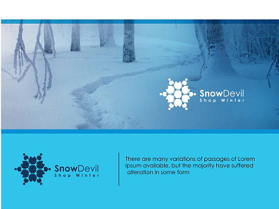 SnowDevil Branding branding design logo