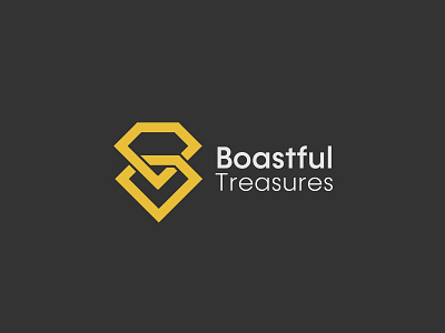 Logo Boastful Treasures logo logo design logodesign treasure treasures