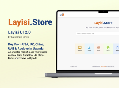 Layisi.Store Redesign design ui ux website
