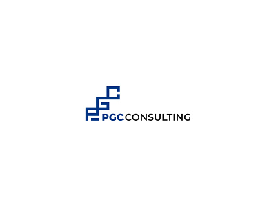 PGC Logo / Monogram consultant economical logo growth logo design pgc square