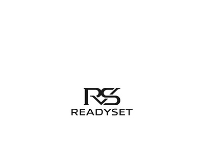 Ready Set / RS Logo / Monogram logo logotype monogram ready
