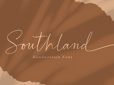 Southland | Modern Calligraphy branding business card logos logotype packaging posters quotes