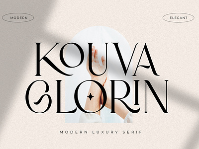 Kouva Glorin - Modern Serif Font