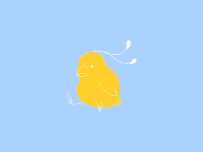 Canary 🐤 drawing graphic illustration