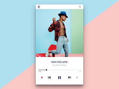 DailyUi #009 Music Player