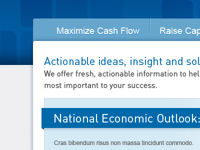 Maximize Cash Flow