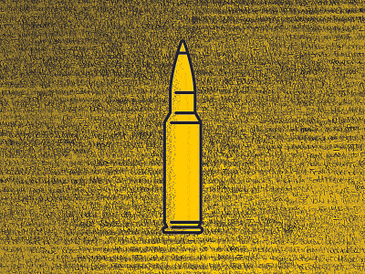 Bullet black bullet illustration pencil texture vector yellow