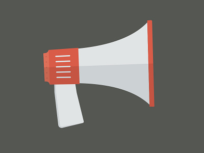 more louder icon illustration illustrator loudness megaphone vector