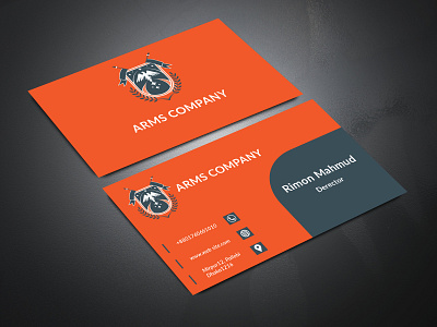 Visiting Card16 businesscard design illustrator visitingcard