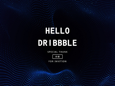 Hello dribbble