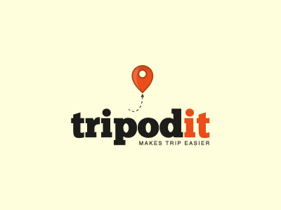 Tripodit italian italy logo trip organizer tripodit