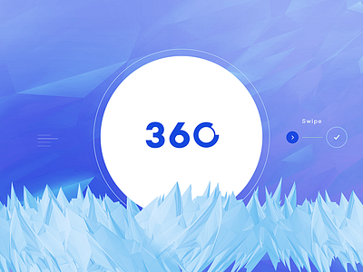 360 Swipe artdirection blue design digital generative interaction interactive purple ui ux wearables
