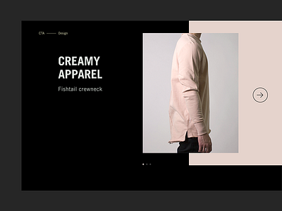 Creamy Apparel artdirection design digital fashion interaction interactive streetwear ui ux wearables