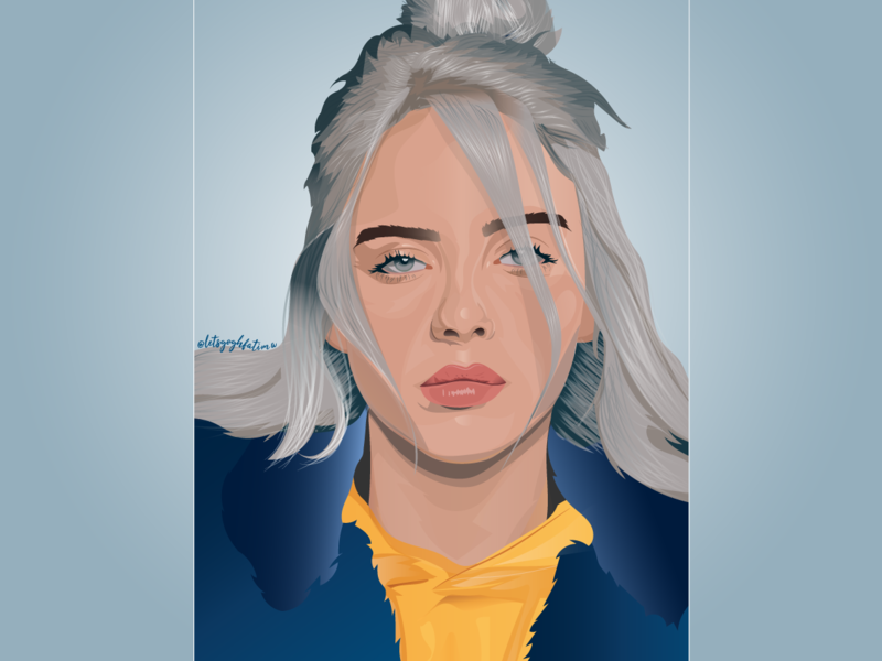 Billie Eilish. by Fatima Shaikh on Dribbble