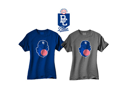 BC Blue Shirts baseball design enotsdesign illustration logo retro shirts sports