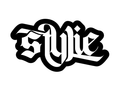 stylie logo type band logo design logo reggae type typography