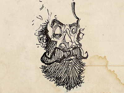 Sketch Beard beard drawing enotsdesign face lines man moustache sketch