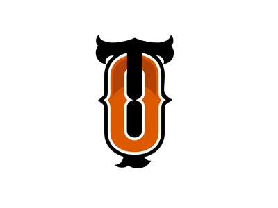 Tucson Outlaws baseball enotsdesign logo monogram sports