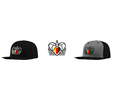 Reggae Crown Hats apparel crown dub hats heart logo rasta reggae