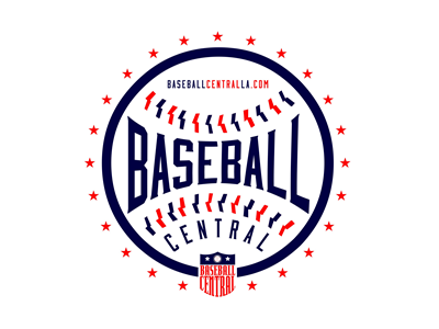 Baseball Central "stars" apparel badge baseball gear logo shirts sports t shirt vintage