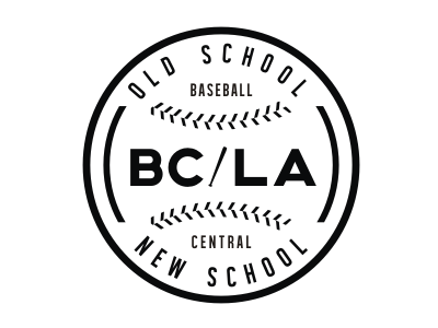 BC/LA Patch badge baseball circle design enotsdesign patch