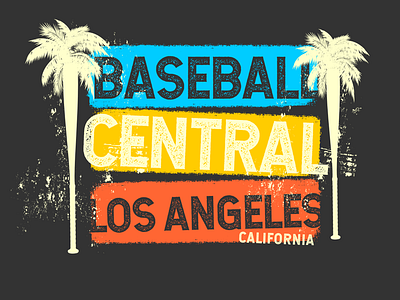 BC/LA Tourist Shirt baseball design enotsdesign la logo shirts sports vintage