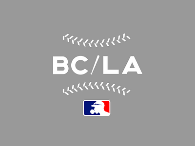 BC/LA Seams baseball design enotsdesign logo shirts sports