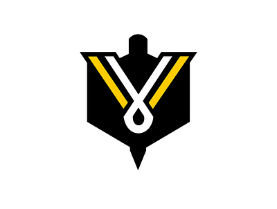 VikINK crest badge crest design enotsdesign fantasy football illustration logo vector viking vikink