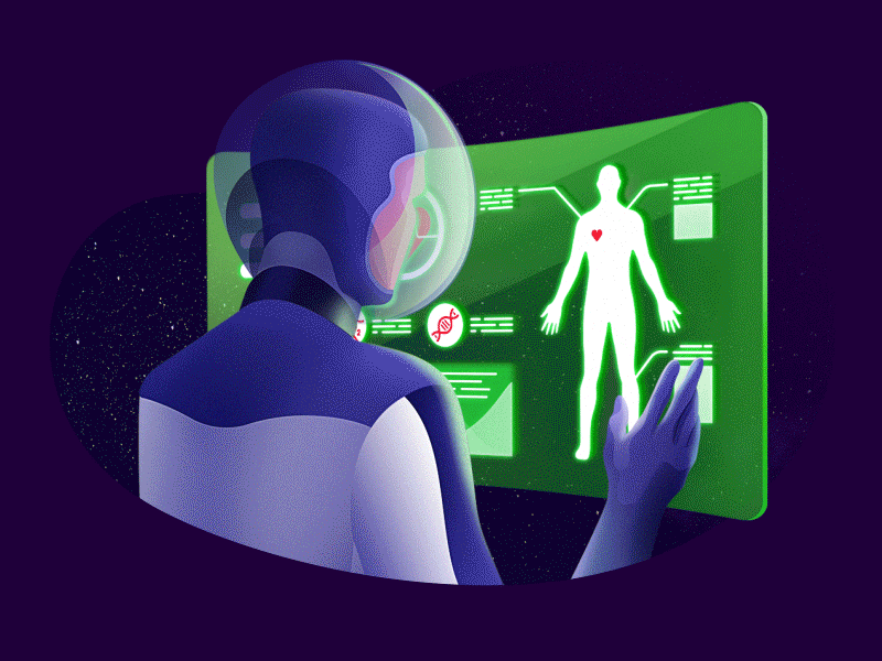 Space scientist animated gif animation computer design gif human icons illustraion lights people science scientist screen search space space scientist space scientist spaceman stars web