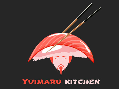 Yuimaru Kitchen Restaurant Logo Design