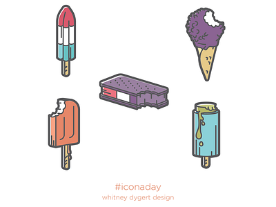 Brain freeze Icon Pack design flat design icon iconography icons illustration popsicle