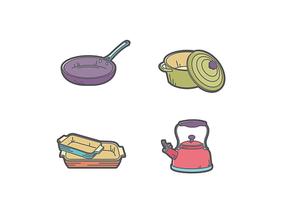 Kitchen icon pack 2 design flat flat design icon icon design iconography icons illustration illustrator vector vector icon