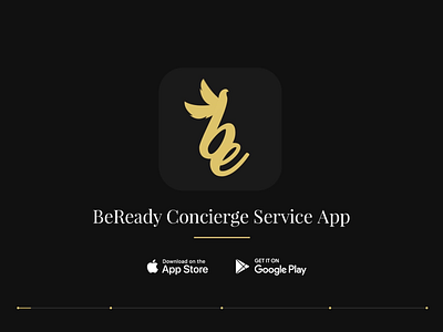 Beready Concierge Service - iPad Presentation after effect animation logo