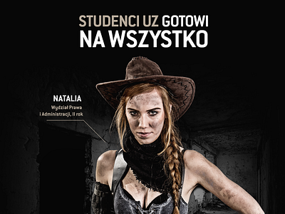 Studenci UZ Gotowi Na Wszystko design photoshop