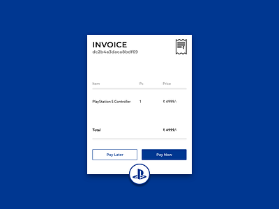 Daily UI 046 - Invoice 6foot4 branding dailyui design digital illustration ui ux uxdesign vector xd