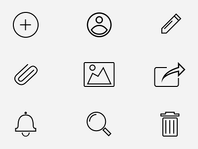 Daily UI 055 - Icon Set 6foot4 branding dailyui design digital icon set icons icons pack illustration ui ux uxdesign vector xd