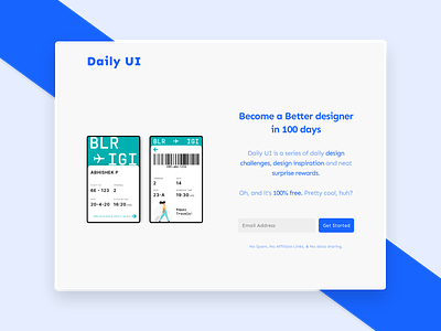 Daily UI 100 - Daily UI Landing Page 6foot4 branding dailyui design digital illustration notes app sketch ui ux uxdesign vector xd