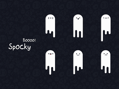 Spocky —  ghost stickers