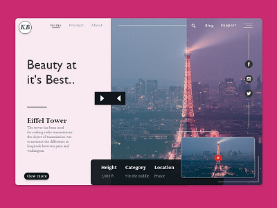 Eiffel Tower1 2x design ui ux web website