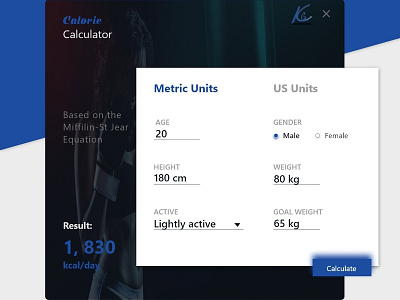 Calc design ui ux web website