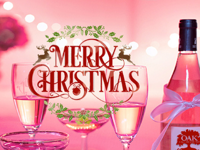 christmas poster design lettering photoshop typography ui ux web website