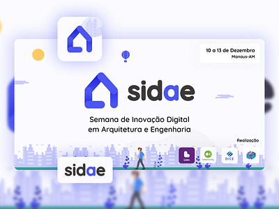 SIDAE - Conceito Visual do Evento brand design illustration logo logo design product