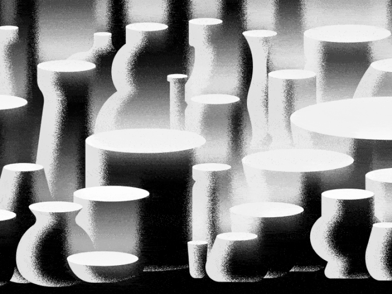 Glowing Vases animated dark internet light vase vases