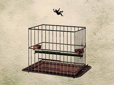 Wakeup bird cage dream falling nightmare up wake