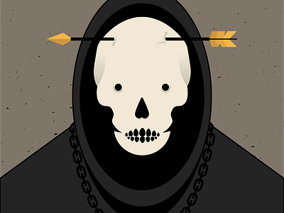 Death Monk #7 angel death deathmonks jack the ripper nft skull
