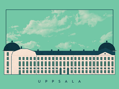 Uppsala Castle architecture castle flat minimal sweden uppsala