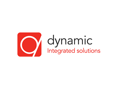 Dynamic Logo branding computer dynamic logo red solutions technology